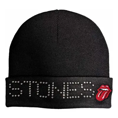 Rolling Stones zimní kulich, Stones Embellished Black