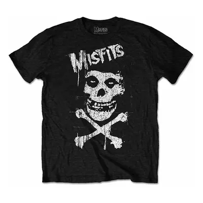 Misfits tričko, Cross Bones Black, pánské