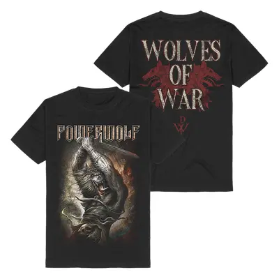 Powerwolf tričko, Wolves of War BP Black, pánské