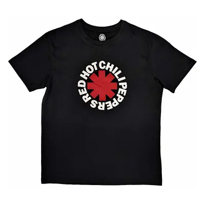 Red Hot Chili Peppers tričko, Classic Asterisk Black, pánské