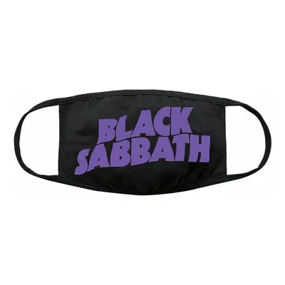 Black Sabbath bavlněná rouška na ústa, Wavy Logo