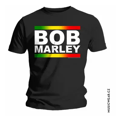 Bob Marley tričko, Rasta Band Block, pánské