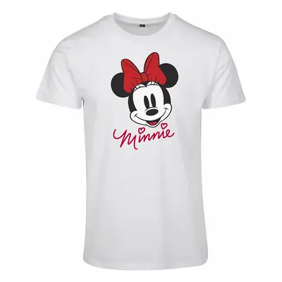 Mickey Mouse tričko, Minnie Mouse Girly White, dámské