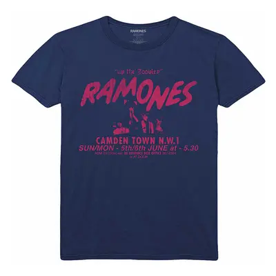 Ramones tričko, Roundhouse Navy Blue, pánské