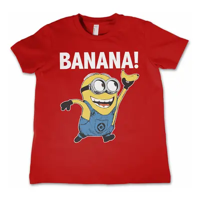 Despicable Me tričko, Banana! Kids Red, dětské