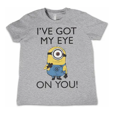 Despicable Me tričko, I Got My Eye On You Kids Grey, dětské