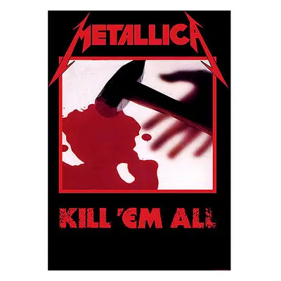 Metallica textilní banner 70cm x 106cm, Kill Em All