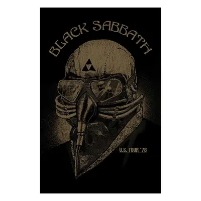 Black Sabbath textilní banner 68cm x 106cm, US Tour &#039;78