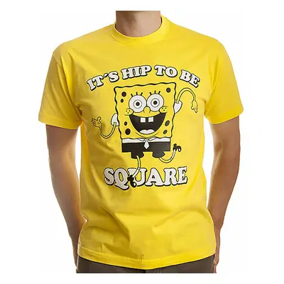 SpongeBob Squarepants tričko, It´s Hip To Be Square, pánské