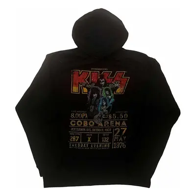 KISS mikina, Cobra Arena &#039;76 Eco Friendly Black, pánská