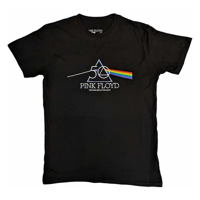 Pink Floyd tričko, Dark Side of the Moon 50th Black, pánské