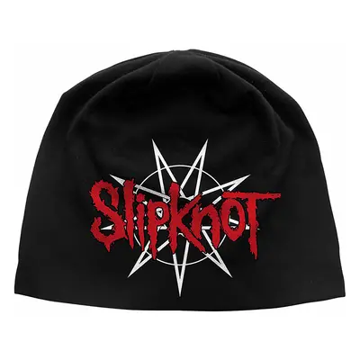 Slipknot zimní bavlněný kulich, Nine Pointed Star Black