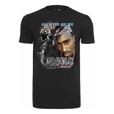 Tupac tričko, Retro Tee Black, pánské