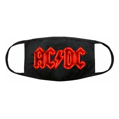 AC/DC bavlněná rouška na ústa, Neon Logo