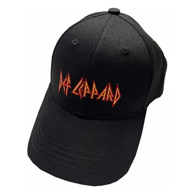 Def Leppard kšiltovka, Text Logo Black, unisex