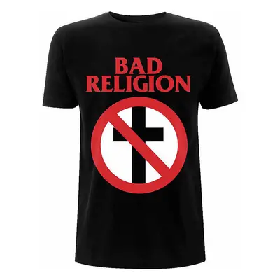 Bad Religion tričko, Classic Buster Cross V.2 Black, pánské