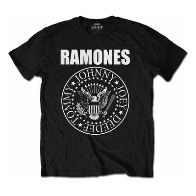 Ramones tričko, Presidential Seal Black, dětské