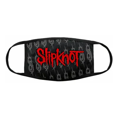 Slipknot bavlněná rouška na ústa, Red Logo & Sigils, unisex