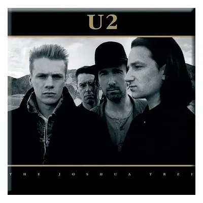 U2 magnet na lednici 75mm x 75mm, Joshua Tree