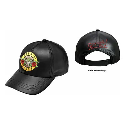 Guns N Roses kšiltovka, Roses &#039;GnFnRs Faux Leather Black