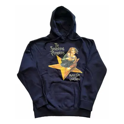 Smashing Pumpkins mikina, Mellon Collie Hoodie Navy, pánská