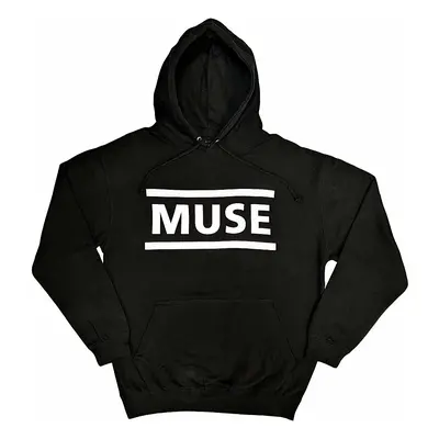 Muse mikina, White Logo Black, pánská