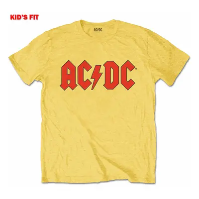 AC/DC tričko, Logo Yellow, dětské