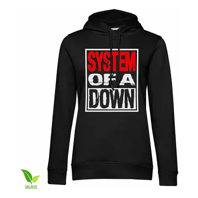 System Of A Down mikina, Logo Organic Girly Black, dámská