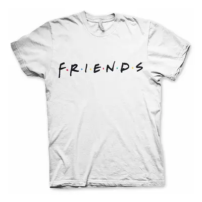 Friends tričko, Friends Logo White, pánské