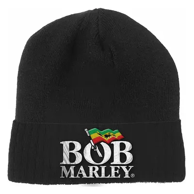 Bob Marley zimní bavlněný kulich, Logo