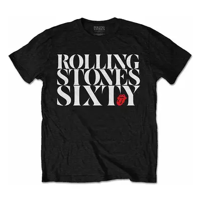 Rolling Stones tričko, Sixty Chic Black, pánské