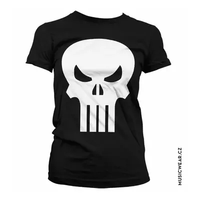 The Punisher tričko, Skull Girly, dámské