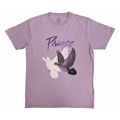 Prince tričko, Doves Distressed Eco Friendly Purple, pánské