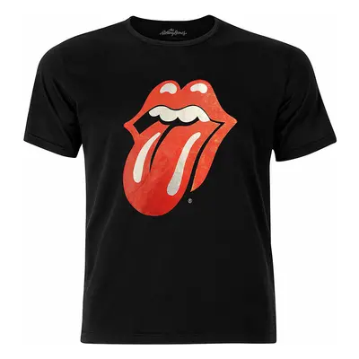 Rolling Stones tričko, BLKL Classic Tongue Fog Foil, pánské