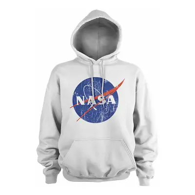 NASA mikina, Washed Insignia White, pánská