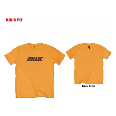 Billie Eilish tričko, Racer Logo & Blohsh BP Orange, dětské