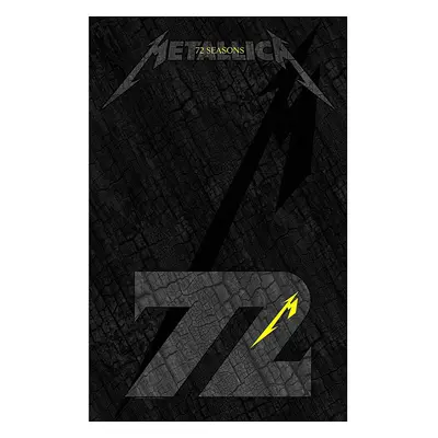 Metallica textilní banner 70cm x 106cm, Charred M72