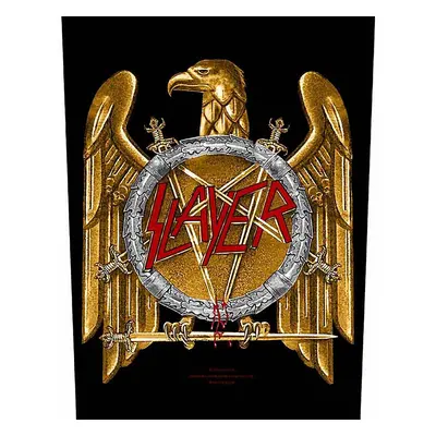 Slayer nášivka na záda CO+PES 30x27x36 cm, Golden Eagle