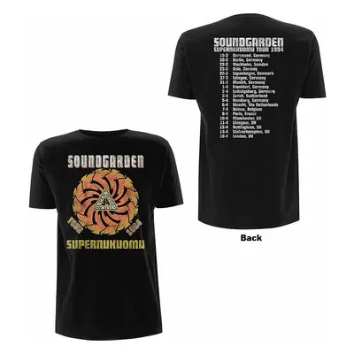 Soundgarden tričko, Superunknown Tour &#039;94 Black, pánské