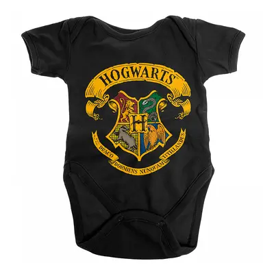 Harry Potter kojenecké body tričko, Hogwarts Crest Baby, dětské