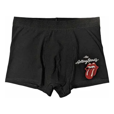 Rolling Stones boxerky CO+EA, Classic Tongue Black, pánské