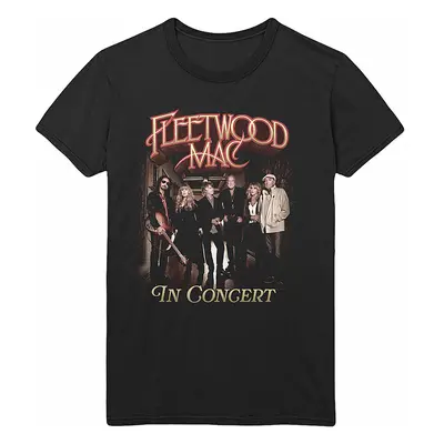 Fleetwood Mac tričko, In Concert Black - Limited Edition, pánské