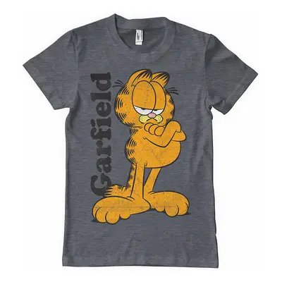 Garfield tričko, Garfield Dark Heather, pánské