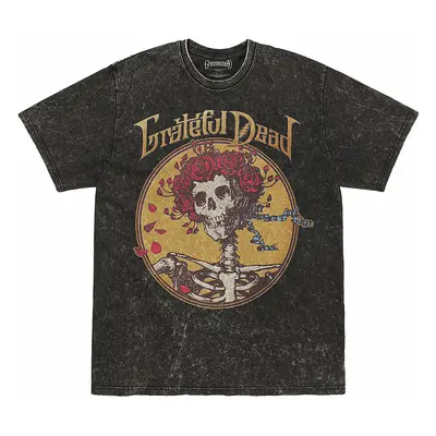 Grateful Dead tričko, Best of Cover Dip-Dye Black, pánské