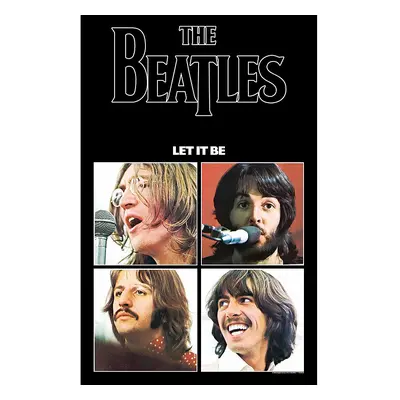 The Beatles textilní banner 70cm x 106cm, Let It Be