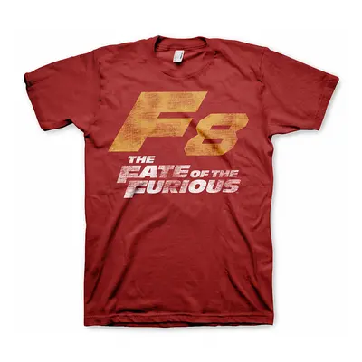 Fast & Furious tričko, F8 Distressed Logo, pánské