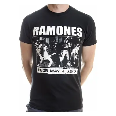 Ramones tričko, CBGBS 1978, pánské