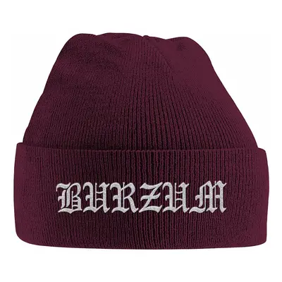 Burzum zimní kulich, Logo Grey/Maroon, unisex