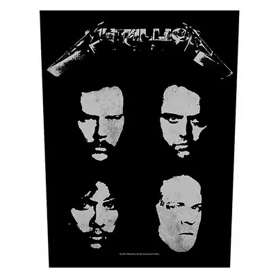 Metallica nášivka na záda 30x27x36 cm, Black Album