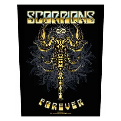 Scorpions nášivka na záda CO+PES 30x27x36 cm, Forever